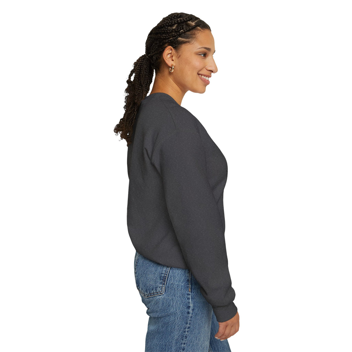Halloween "Trick or Treat" Sweatshirt — Cute Ghost & Pumpkins Crewneck