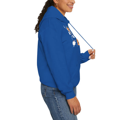Halloween Pumpkin Cat Hoodie — Cute Jack-O'-Lantern Kitten Sweatshirt