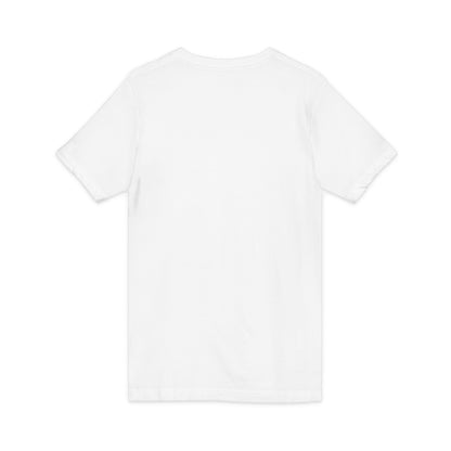 Halloween Ghosts V-Neck Tee — Cute 'Happy Halloween' Ghost & Pumpkins