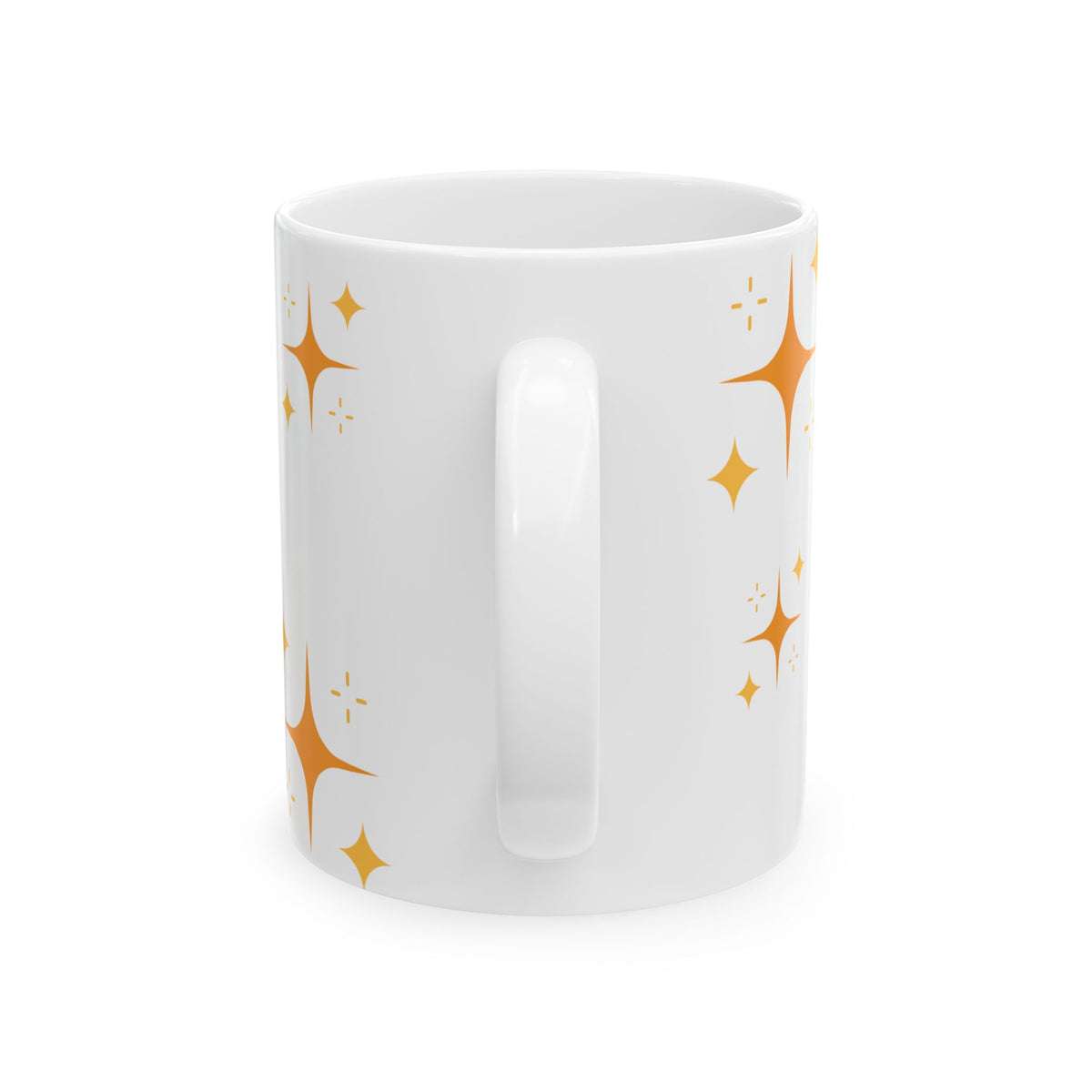 Cute Halloween Ghost & Pumpkins Ceramic Mug (11oz/15oz)