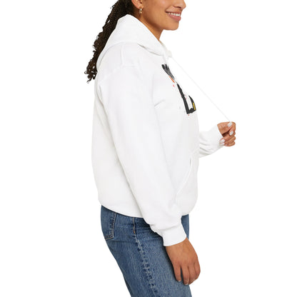Halloween Cat 'Boo' Hoodie – Cute Spooky Black Cat Pullover