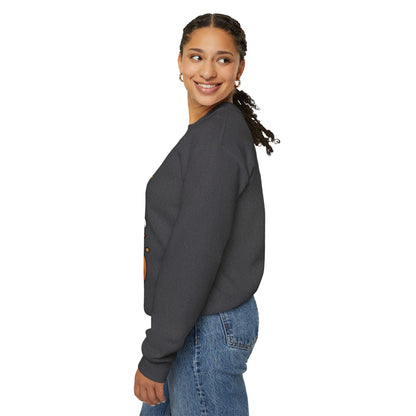 Halloween "Trick or Treat" Sweatshirt — Cute Ghost & Pumpkins Crewneck