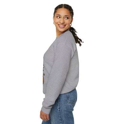 Halloween "Trick or Treat" Sweatshirt — Cute Ghost & Pumpkins Crewneck