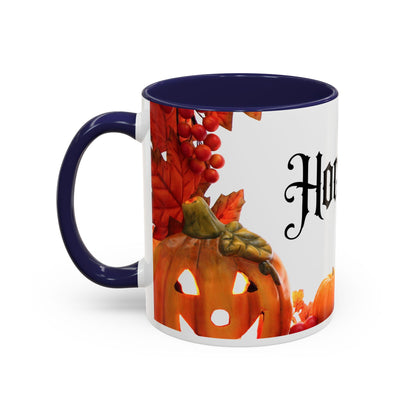 Hocus Pocus Pumpkin Accent Coffee Mug — Halloween Pumpkin Spice 11/15oz