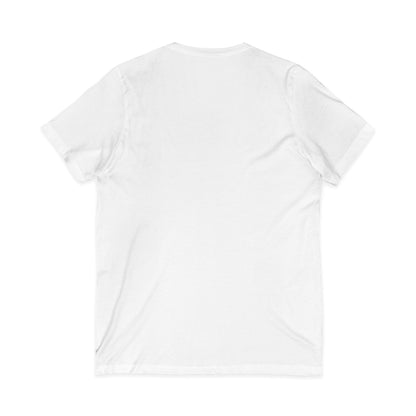 Halloween Ghosts V-Neck Tee — Cute 'Happy Halloween' Ghost & Pumpkins