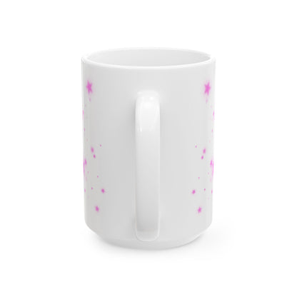 Cute Halloween Ghost Witch Ceramic Mug — "Boo" Cute Kawaii Magic Coffee Cup (11oz & 15oz)