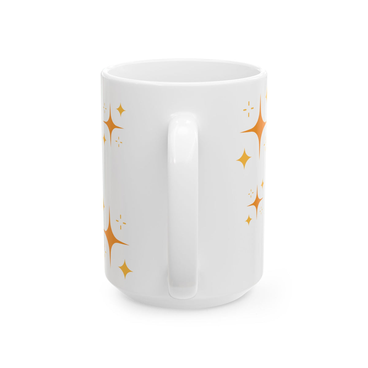 Cute Halloween Ghost & Pumpkins Ceramic Mug (11oz/15oz)