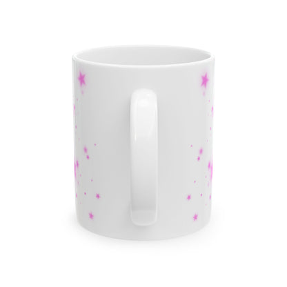 Cute Halloween Ghost Witch Ceramic Mug — "Boo" Cute Kawaii Magic Coffee Cup (11oz & 15oz)