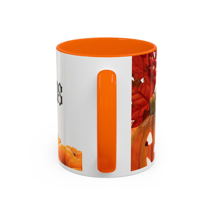 Hocus Pocus Pumpkin Accent Coffee Mug — Halloween Pumpkin Spice 11/15oz